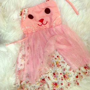 Presh boutique bunny halter dress 3-4T